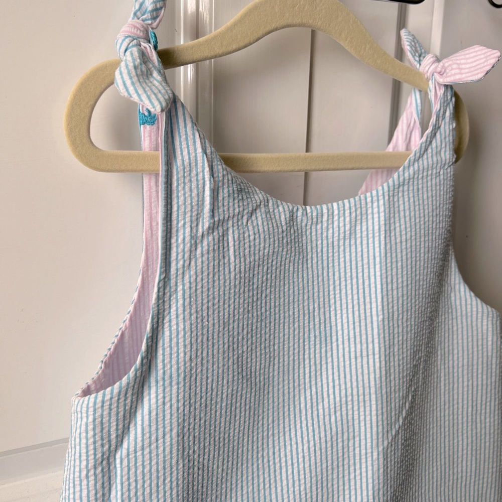 Reversible Smocked Dress Size 4 - Picture 3 of 4